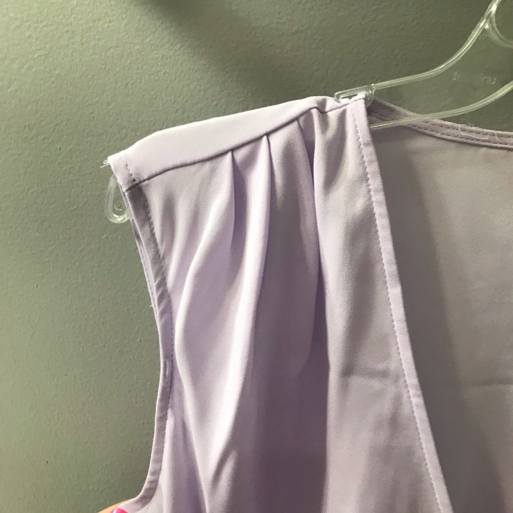 NWOT Lavender blouse size large 🦄 - Picture 4 of 6